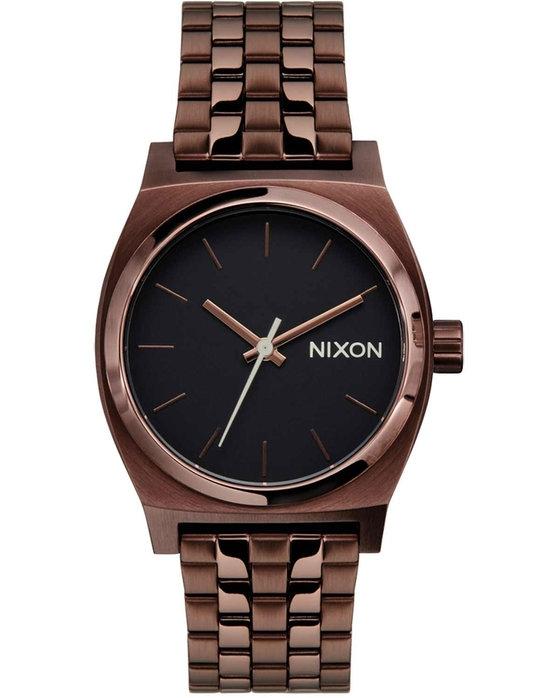 Nixon NIXON Time Teller Medium - A1130-5244-00 Brown case with Stainless Steel Bracelet