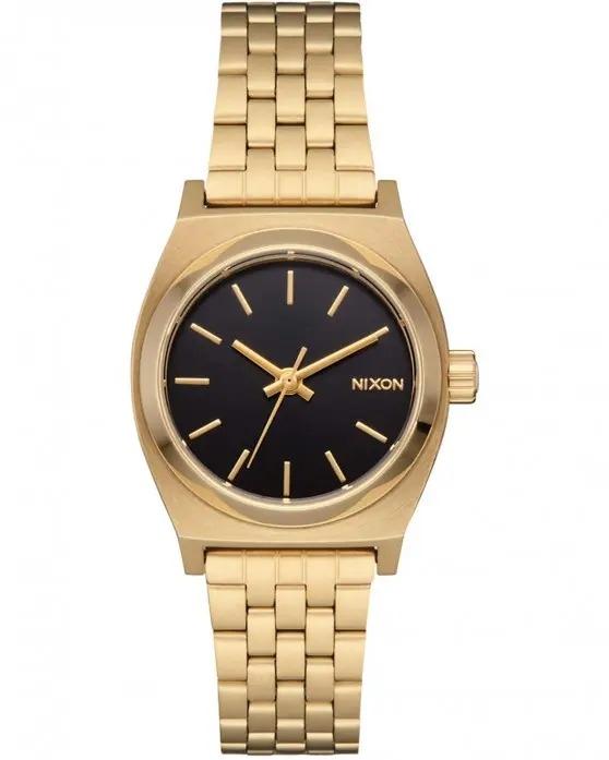 Nixon NIXON Time Teller Small - A399-5333-00, Gold case with Stainless Steel Bracelet