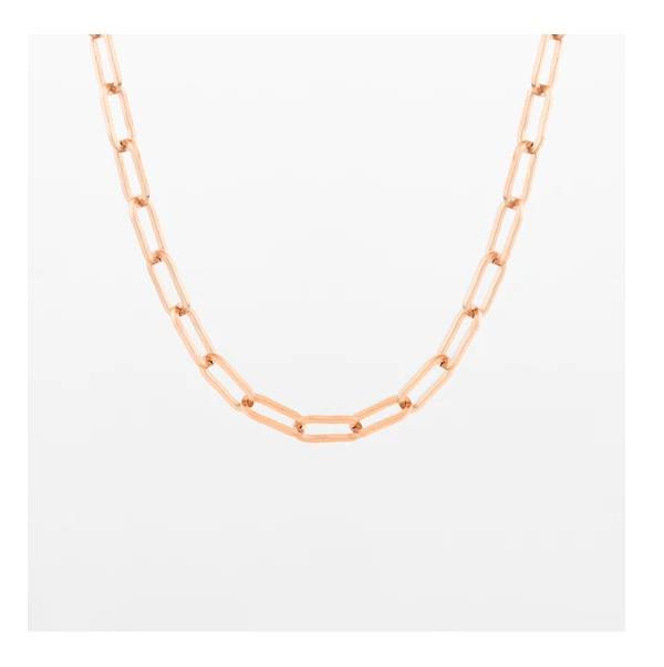  OOZOO Κολιέ από Ανοξείδωτο ατσάλι Rose Gold SN-2017 2025