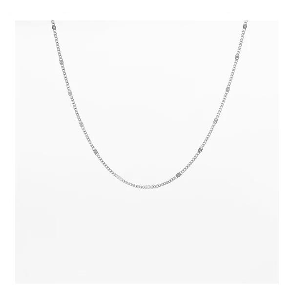  OOZOO Κολιέ από Ανοξείδωτο ατσάλι Silver SN-2003 2025