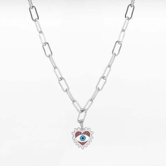  OOZOO Κολιέ από Ανοξείδωτο ατσάλι Silver SN-2018 2025