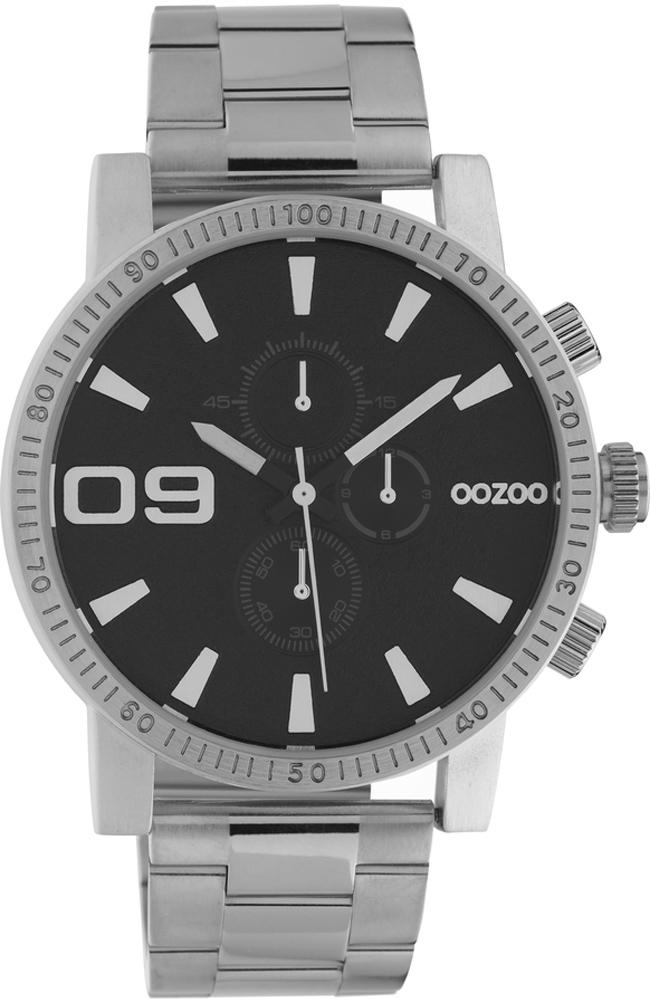 Oozoo OOZOO Timepieces - C10706, Silver case with Stainless Steel Bracelet