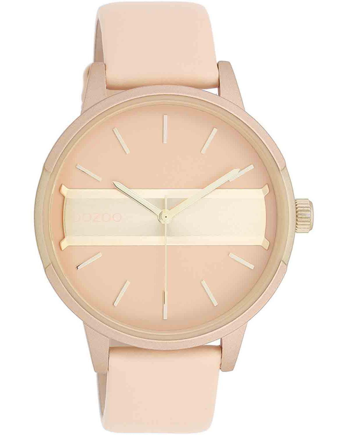 OOZOO Timepieces - C11151, Pink case with Pink Leather Strap 30661
