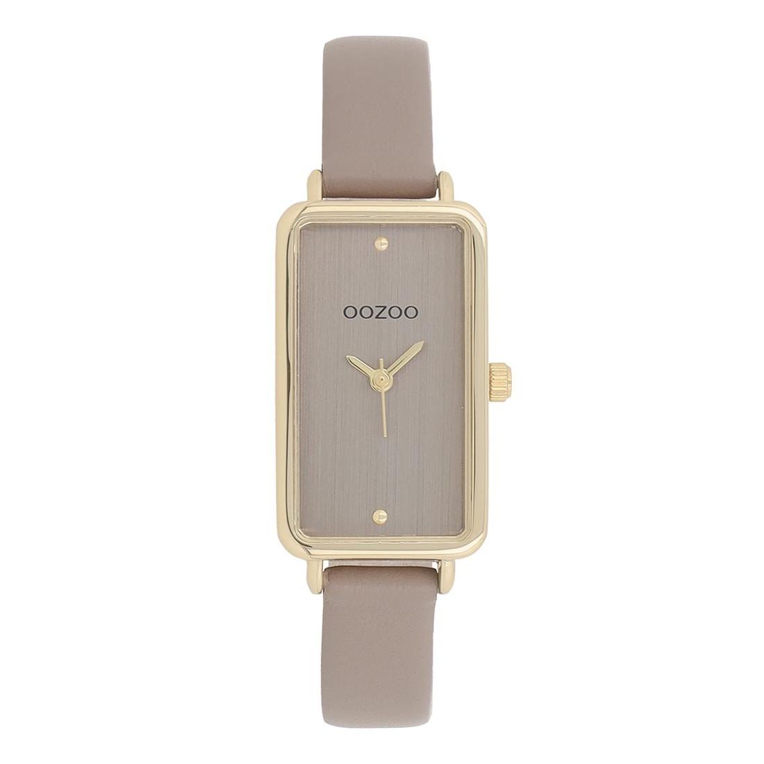  OOZOO Timepieces - C11531, Gold case with Grey Leather Strap 2025