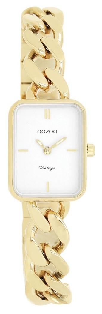 OOZOO Vintage - C20362, Gold case with Stainless Steel Bracelet