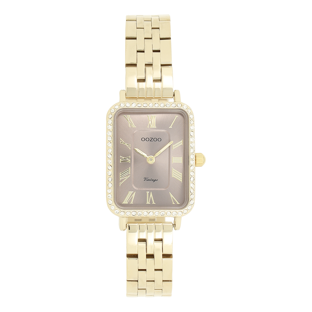  OOZOO Vintage - C20415, Gold case with Stainless Steel Bracelet 2025