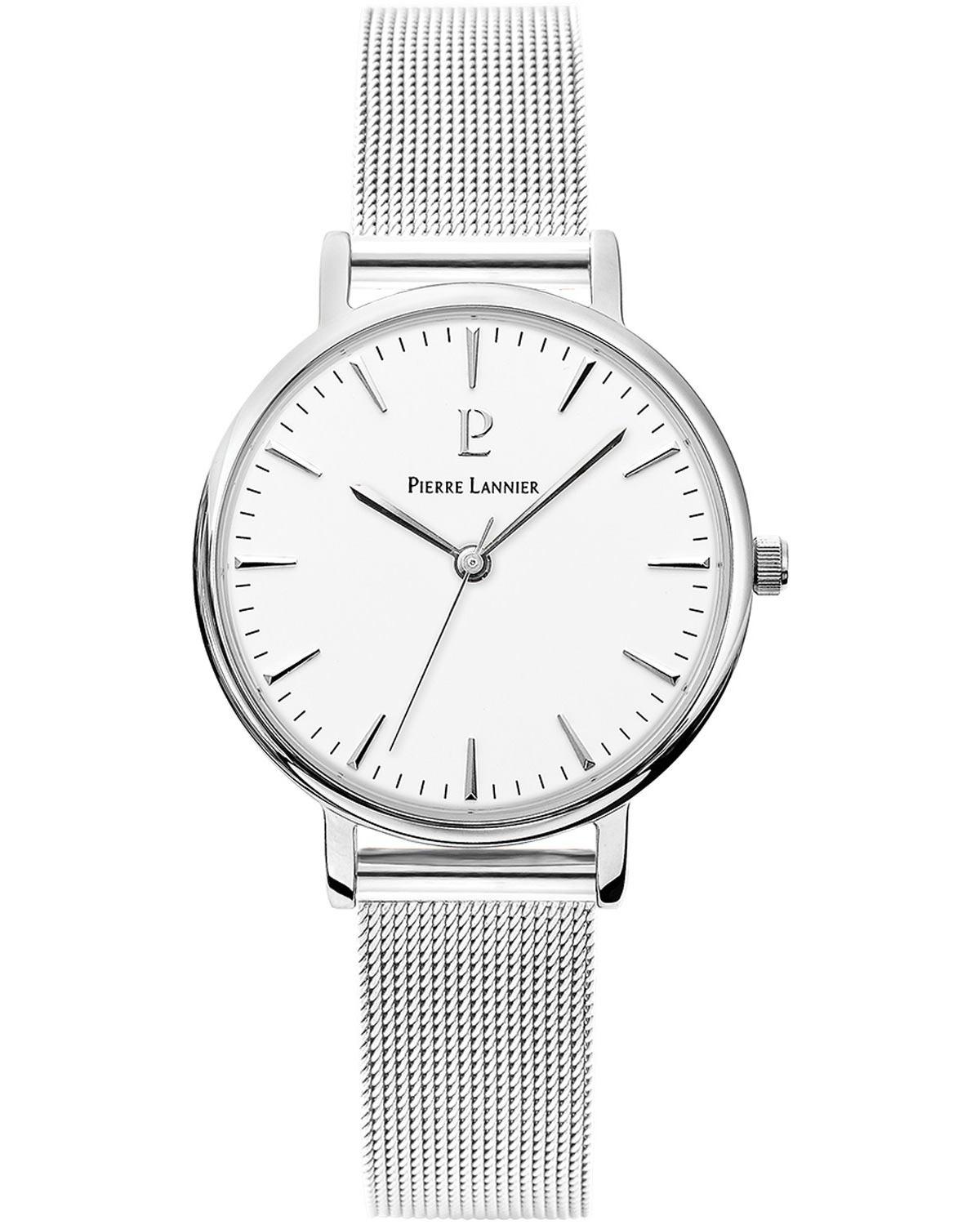  PIERRE LANNIER Ladies - 089J618, Silver case with Stainless Steel Bracelet 2025