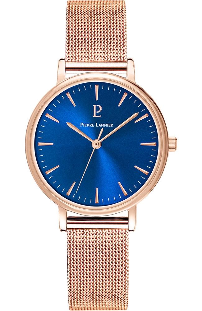  PIERRE LANNIER Ladies - 091L968, Rose Gold case with Stainless Steel Bracelet 2025