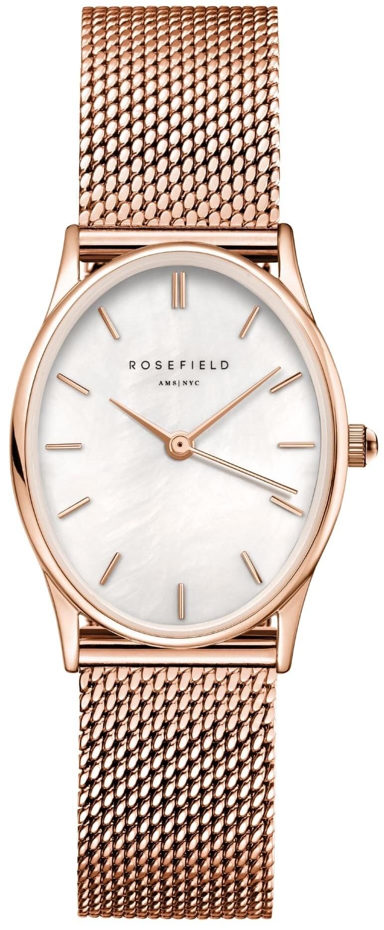  ROSEFIELD The Oval - OWRMR-OV12 Rose Gold case with Stainless Steel Bracelet 2025