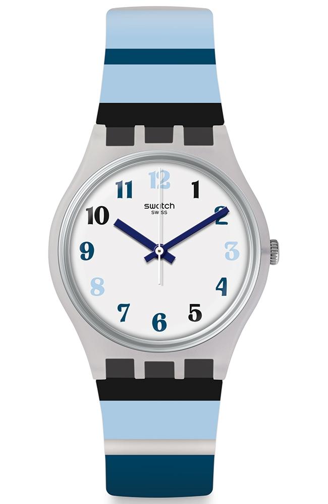 Swatch SWATCH Night Sky - GE275 Gray case with Multicolor Rubber Strap