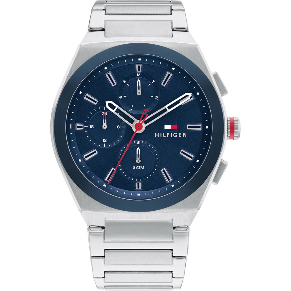 TOMMY HILFIGER Connor - 1791896, Silver case with Stainless Steel Bracelet