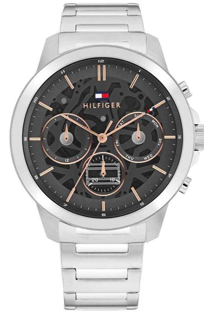Tommy Hilfiger TOMMY HILFIGER Multifunction - 1710683, Silver case with Stainless Steel Bracelet