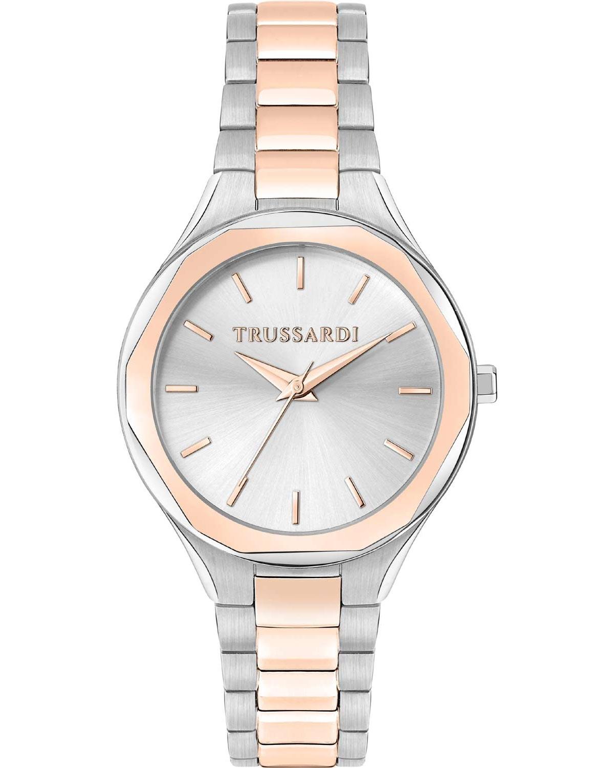  TRUSSARDI Brink - R2453157504, Silver case with Stainless Steel Bracelet 2025
