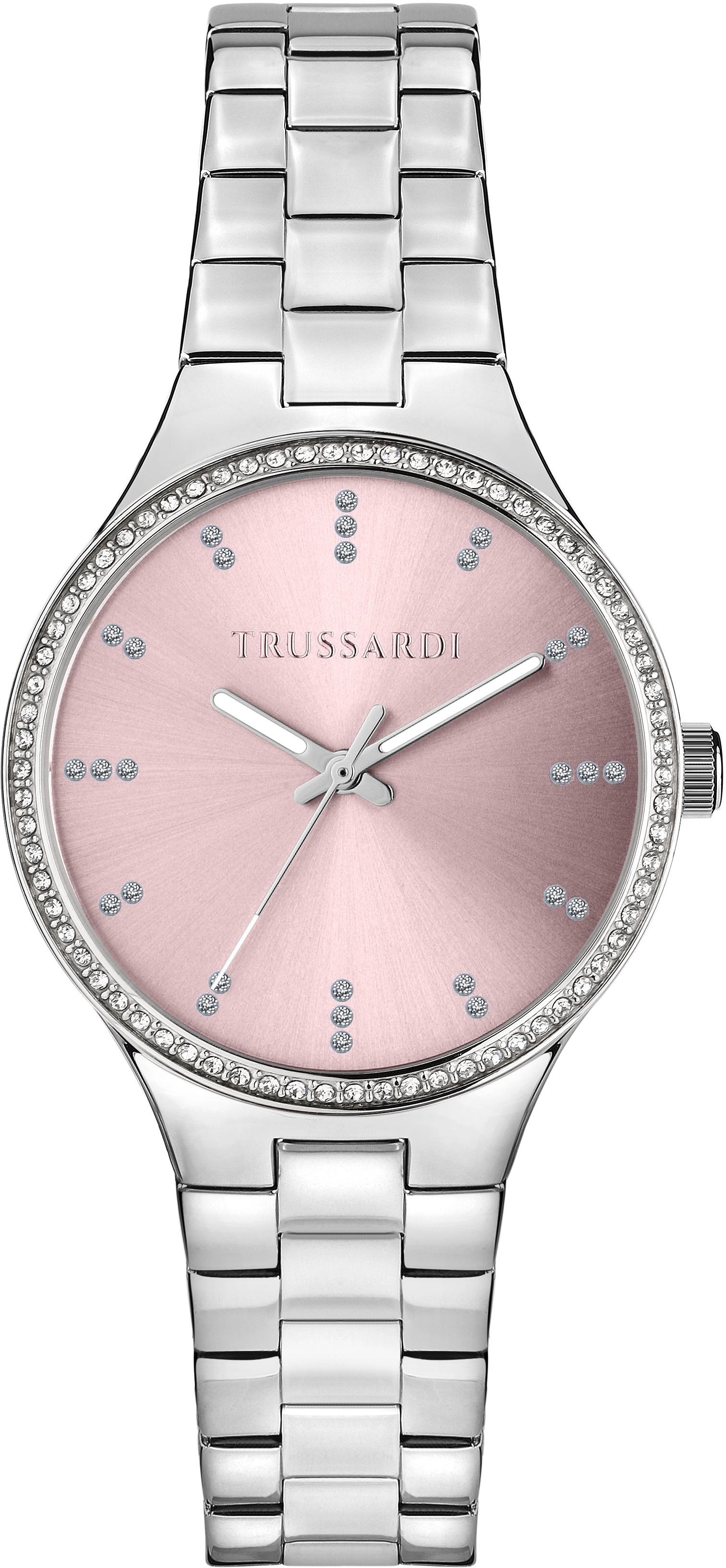  TRUSSARDI T- Essenza Crystals - R2453172505, Silver case with Stainless Steel Bracelet 2025
