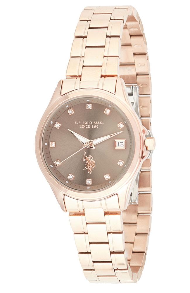  U.S. POLO Louise Crystals - USP8340RG, Rose Gold case with Stainless Steel Bracelet 2025