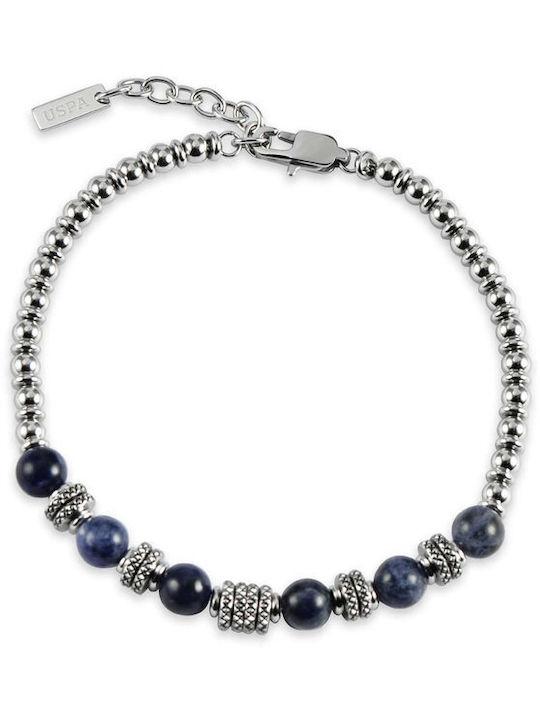 U.S. Polo Jewellery U.S. POLO Βραχιόλι από Aνοξείδωτο ατσάλι Silver JW9240BR