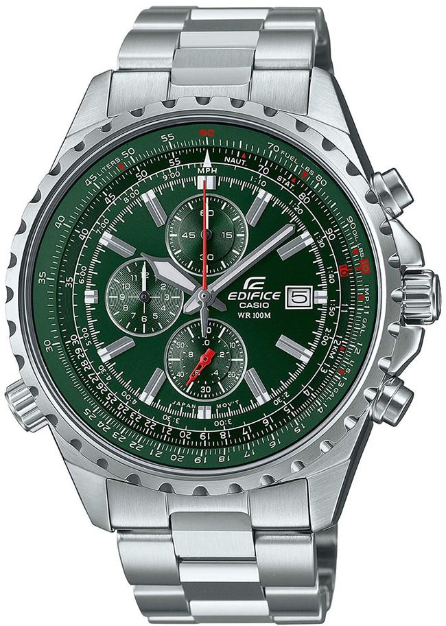 CASIO Edifice Chronograph – EF-527D-3AVUEF, Silver case with Stainless Steel Bracelet