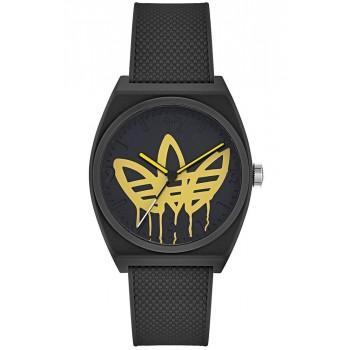 ADIDAS Project - AOST22038,  Black case with Black Rubber Strap