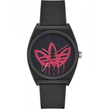 ADIDAS Project - AOST22039,  Black case with Black Rubber Strap