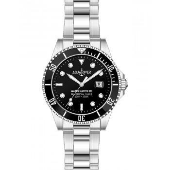 AQUADIVER Water Master III - SS23156G10 , Silver case with Stainless Steel Bracelet
