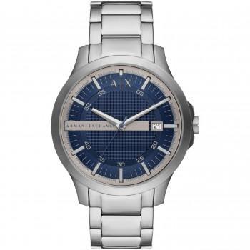 ARMANI EXCHANGE Hampton  Mens - AX2451, Silver case with Stainless Steel Bracelet