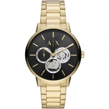 ARMANI EXCHANGE  Mens - AX2747, Gold case with Stainless Steel Bracelet