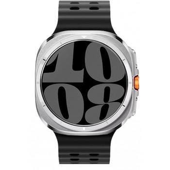 BIKKEMBERGS Smartwatch Flexone  - BK-F5  Silver case with Black Rubber Strap 