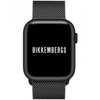 BIKKEMBERGS Smartwatch Medium - BK16-1,  Black case with Stainless Steel Bracelet 