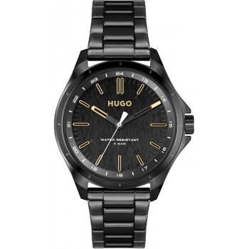 BOSS Complete - 1530322,  Black case with Stainless Steel Bracelet