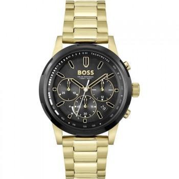 BOSS Solgrade Chronograph - 1514033,  Gold  case with Stainless Steel Bracelet