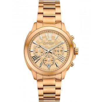 BREEZE Chronique Chronograph - 212481.4,  Rose Gold case with Stainless Steel Bracelet