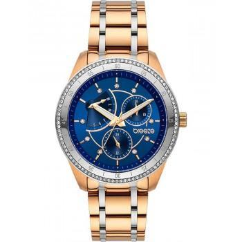 BREEZE Colorista Crystals - 712371.3,  Rose Gold case with Stainless Steel Bracelet