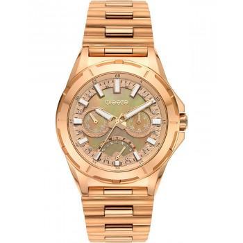BREEZE Elysian Crystals - 212271.6,  Rose Gold case with Stainless Steel Bracelet