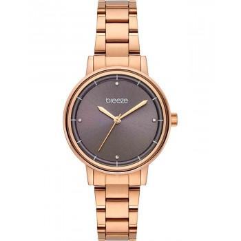 BREEZE Mystique Crystals - 212381.6,  Rose Gold case with Stainless Steel Bracelet