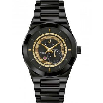 BULOVA Modern Automatic  - 98A291, Black case with Stainless Steel Bracelet