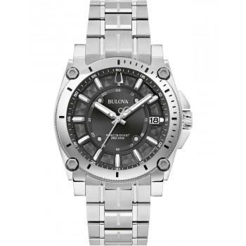 BULOVA  Precisionist - 96B417 Silver case with Stainless Steel Bracelet
