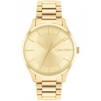 CALVIN KLEIN Iconic - 25200043,  Gold case with Stainless Steel Bracelet