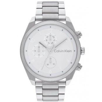 CALVIN KLEIN Impact Multifunction - 25200356,  Silver case with Stainless Steel Bracelet