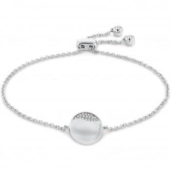 CALVIN KLEIN Βραχιόλι από ανοξείδωτο ατσάλι  Silver 35000134