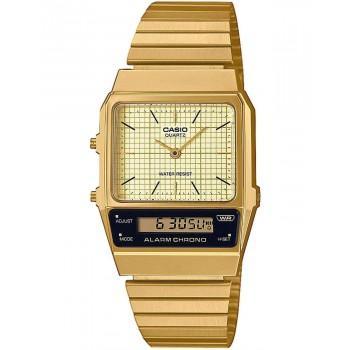 CASIO Collection - AQ-800EG-9AEF,  Gold case with Stainless Steel Bracelet