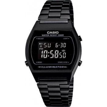 CASIO Collection - B-640WB-1B, Silver case with Stainless Steel Bracelet