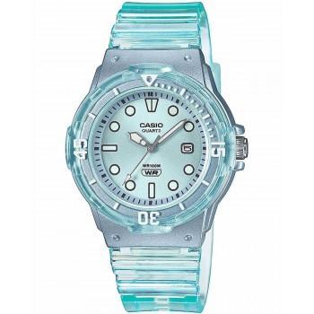 CASIO Collection - LRW-200HS-2EVEF,  Light Blue case with Light Blue Rubber Strap 