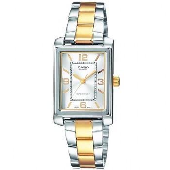 CASIO Collection - LTP-1234PSG-7AEF,  Silver case with Stainless Steel Bracelet