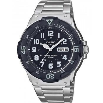CASIO Collection - MRW-200HD-1BVEF,  Silver case with Stainless Steel Bracelet