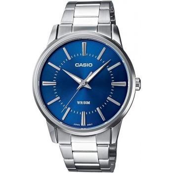 CASIO Collection - MTP-1303PD-2AVEG,  Silver case with Stainless Steel Bracelet