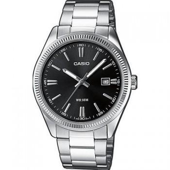 CASIO Collection Sport - MTP-1302PD-1A1VEF,  Silver case with Stainless Steel Bracelet