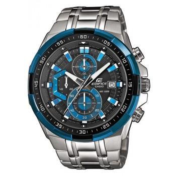 CASIO Edifice Chronograph - EFR-539D-1A2VUEF,  Silver case with Stainless Steel Bracelet