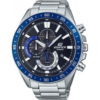 CASIO Edifice Chronograph  - EFV-620D-1A2VUEF,  Silver case with Stainless Steel Bracelet