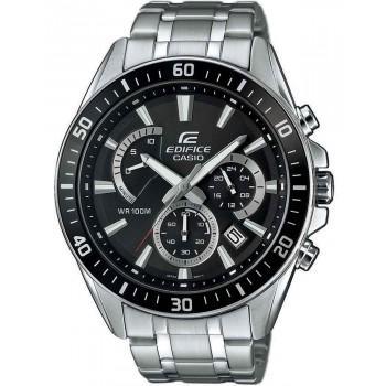 CASIO Edifice - EFR-552D-1AVUEF Silver case, with Stainless Steel Bracelet