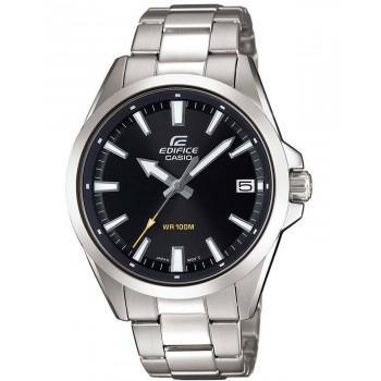 CASIO Edifice  - EFV-100D-1AVUEF,  Silver case with Stainless Steel Bracelet